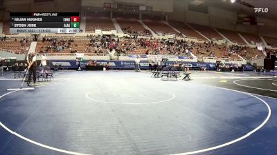 215-D4 Champ. Round 1 - Raeger Sullivan, Wickenburg High School vs Elijah Harper, Round Valley High School