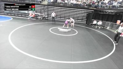 6A 126 lbs Cons. Round 1 - Kole Wootton, Lehi vs Isaac Ireland, Layton