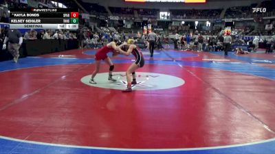 6-7A 100 Semifinal - Kayla Bonds, Sparkman vs Kelsey Seigler, Thompson HS