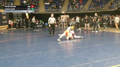 89 lbs Round Of 32 - Peter Adams, Punxsutawney vs Logan Long, Northwestern Lehigh