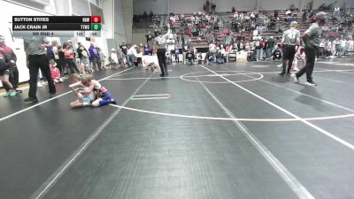 58 lbs Rr Rnd 4 - Sutton Stites, Raw Wrestling Club vs Jack Crain Jr, Team Tulsa Wrestling Club