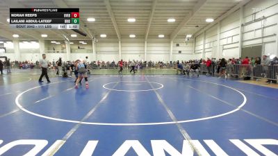 111 lbs Quarterfinal - Norah Reeps, Overcomer Training Center vs Lailani Abdul-lateef, Bristol