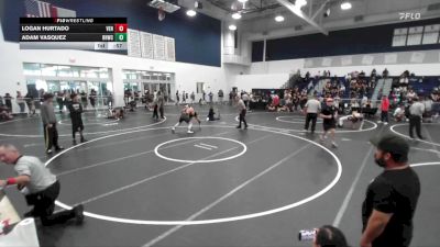 150 lbs 3rd Place Match - Logan Hurtado, Ventura vs Adam Vasquez, Rough House Wrestling Club