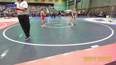 80 lbs Round Of 32 - Lucas Dunn, Crater Mat Club vs Bowdee McPherson, JWC