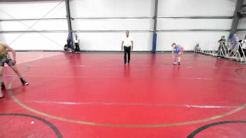 105 lbs Rr Rnd 2 - Evan Lescynski, Ragin Raisins Catawba MS vs Spencer Foutz, Great Bridge Wrestling Club