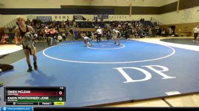 113 lbs Cons. Round 3 - Owen McLean, Deer Park vs Kaidn Montgomery-Jones, Ridgeline