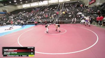 129 lbs Cons. Round 7 - Braken Hester, Box Elder vs Curg Siddoway, Uintah Wrestling