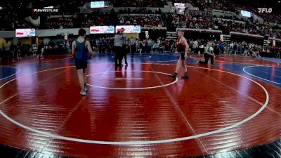 98 lbs Champ. Round 2 - Abel Haugen, Coyote Wrestling Club vs Kian Drake, Helena Wrestling Club