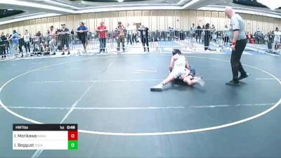 Semifinal - Izabella Morikawa, Nakamura Wrestling vs Izelia Boggust, Yucaipa Thunder WC