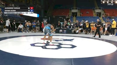 120 lbs Cons. Rd Of 64 - Alejandro Vargas, OR vs Zavier Acuna, IN