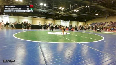 51 lbs Rr Rnd 3 - Grace Cogar, Cogar vs Kyngzleigh Ballard, TEAM CONQUER