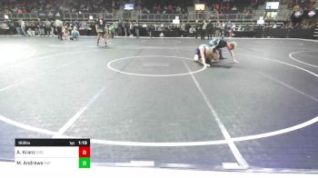 163 lbs Final - Aidan Kranz, Canton, SD vs Mac Andrews, Florida National Team