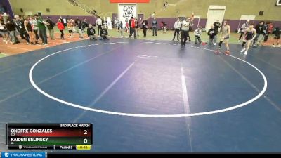 119 lbs Cons. Round 4 - Mason Boulanger, WI vs Karrsen Bussan, WI