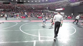 90 lbs Cons. Round 2 - Gavin Schmitz, Manitowoc Ships Wrestling vs Taylor McMahon, Little Chute