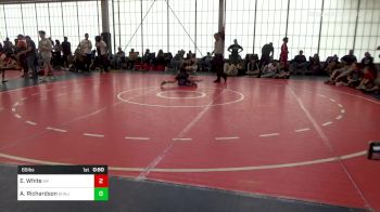 65 lbs Semifinal - Elianna White, Morris Fitness vs Averylynn Richardson, South Paulding Junior Spartans