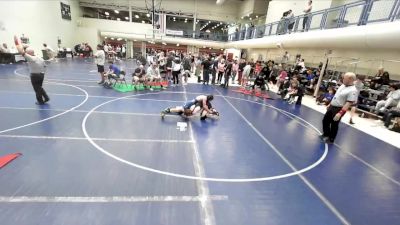 120 lbs Champ. Round 2 - Sam Scown, Peak Wrestling vs Jacob Levie, Excalibur Wrestling Club