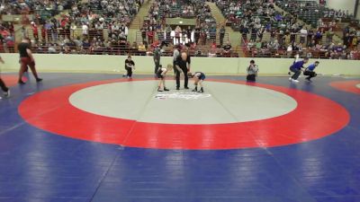 46 lbs Round Of 16 - Hudson Massey, Pedraza Wrestling vs Landon Scott, Level Up Wrestling Center