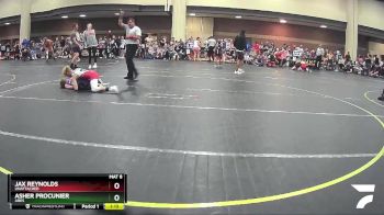85 lbs Semifinal - Asher Procunier, Ares vs Jax Reynolds, Unattached