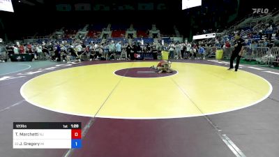 120 lbs Rnd Of 64 - Tommy Marchetti, NJ vs Jamison Gregory, MI