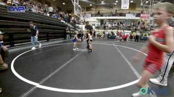 40 lbs Consi Of 4 - Junior Garcia, Midwest City Bombers Youth Wrestling Club vs Brantley Lynn, Noble Takedown Club