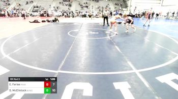 132 lbs Rr Rnd 3 - Elijah Farias, PANE vs Seth McClintock, Buffalo Valley Blue