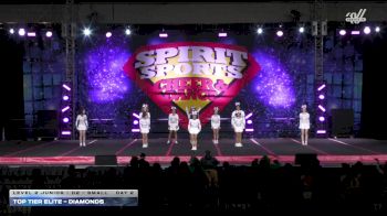 Top Tier Elite - Diamonds [2025 L2 Junior - D2 - Small Day 2] 2025 Spirit Sports Worcester Nationals