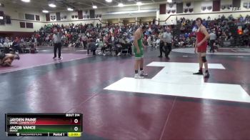 150 lbs Round 2 - Jacob Vance, Osage vs Jayden Paine, Union, LaPorte City