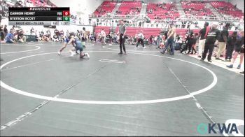 76 lbs Semifinal - Cannon Henry, Piedmont vs Stetson Scott, Cowboy Wrestling Club