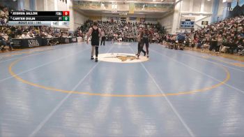 190 lbs 3rd Place Match - Joshua Jalloh, First State Military Academy vs Carter Dulin, Polytech