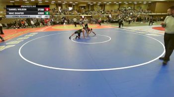157 lbs Cons. Round 2 - Mac Shafer, Fort Worth Benbrook vs Daniel Wilson, Springtown