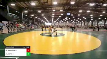 120 lbs Round Of 64 - Nathan Maslanek, NH vs Jordan Joslyn, NY