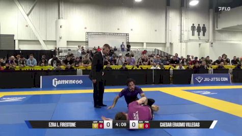 Caesar Erasmo Villegas vs Ezra L. Firestone 2025 World IBJJF Jiu-Jitsu No-Gi Championship