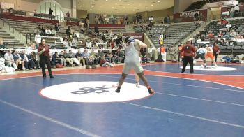6A 285 lbs 3rd Place Match - Marcus Haynes, North Little Rock vs Al Cline, Bentonville