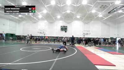 285 lbs Quarterfinal - Jacob Troncoso, Mayfair vs Milton Carter, St John Bosco