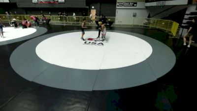 88 lbs Champ. Round 1 - Jonah Cruz Villamil, Poway Wrestling vs Aaron Ramirez, Monster Garage Wrestling