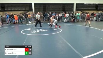 81 lbs Prelims - Kolton Bradeen, Maine Trappers ES vs Cameron Howard, Malvern Blue ES