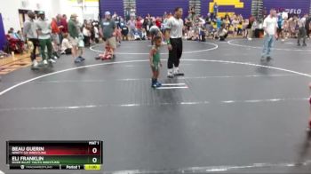 41 lbs Quarterfinal - Eli Franklin, River Bluff Youth Wrestling vs Beau Guerin, Ninety Six Wrestling