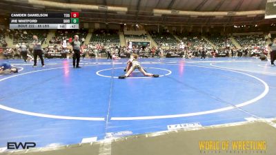 88 lbs Consolation - CAMDEN DANIELSON, Texas Elite vs Jre Whitford, Sanderson Wrestling Academy