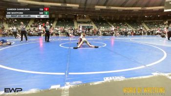 88 lbs Consolation - CAMDEN DANIELSON, Texas Elite vs Jre Whitford, Sanderson Wrestling Academy
