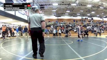 132 lbs Champ. Round 1 - Cole Hill, Hudson vs Brandon Wheeler, New Philadelphia