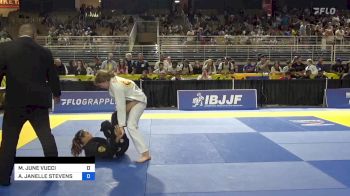 MEREDITH JUNE VUCCI vs ARACELY JANELLE STEVENS 2024 Pan Kids Jiu-Jitsu IBJJF Championship