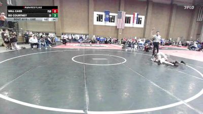 106E Quarterfinal - Bo Courtney, Edmond North vs Will Cass, Pawhuska