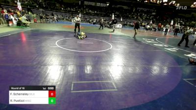 45 lbs Round Of 16 - Francis Schemeley, Delsea vs Roman Pustizzi, Wrecking Crew Wrestling Academy