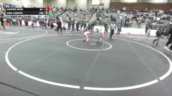 74 lbs Rr Rnd 1 - Harper Atkin, No Team vs Aria Campos, Atwater