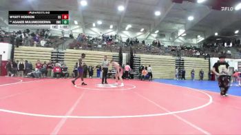 165 lbs Cons. Round 4 - Aganze Mulumeoderwa, Southport Wrestling Club vs Wyatt Hodson, Center Grove