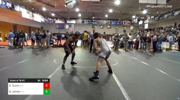 152 lbs Consolation - Dominick Dunn, Don Bosco Prep vs Gabe Jones, St. John Vianney