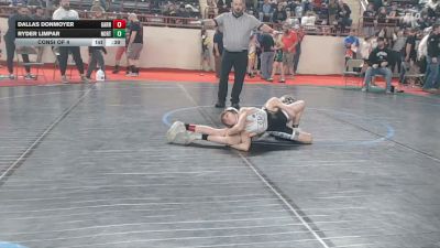 75_B lbs Consi Of 4 - Dallas Donmoyer, Garnet Valley vs Ryder Limpar, Northampton
