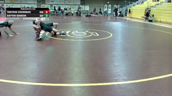 113 lbs Round 3 (6 Team) - Treyson Crossman, Forest Grove vs Dayton Izenson, Beaverton