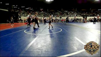 73 lbs Round Of 16 - Jaxson Williams, Tecumseh Youth Wrestling vs Waylon Manderscheid, Rambo Wrestling