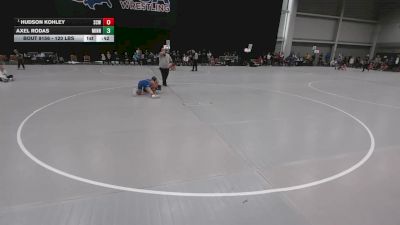 120 lbs Champ. Round 2 - Hudson Kohley, St. Charles WC vs Axel Rodas, Minnesota